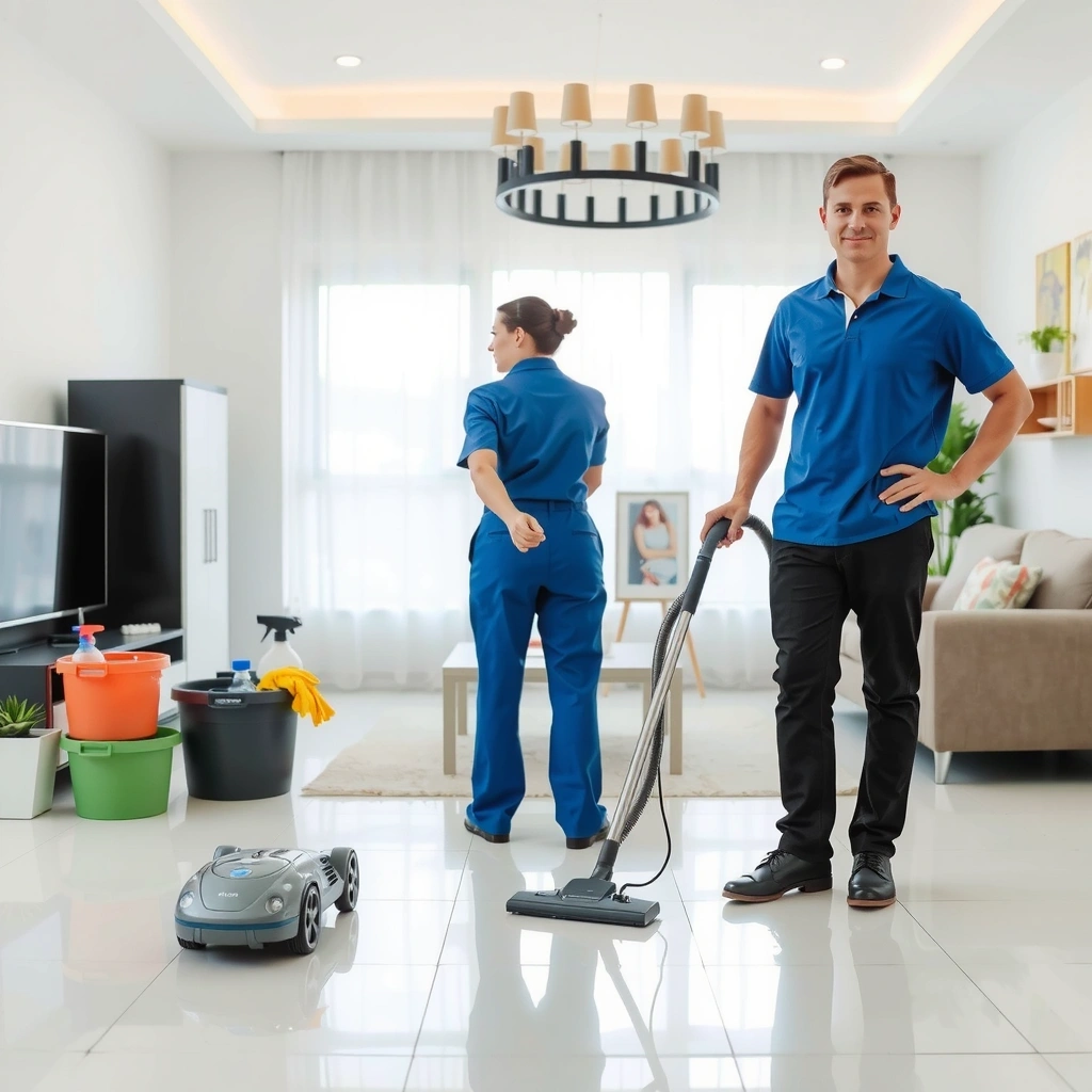 Professional residential cleaning service